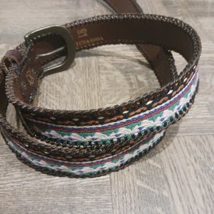Scotch & Soda pattern belt size m